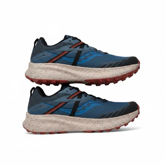 Saucony Canyon TR2 Men\'s Size 11 Trail Running Shoes Blue Speckled S20775-31 main image 11